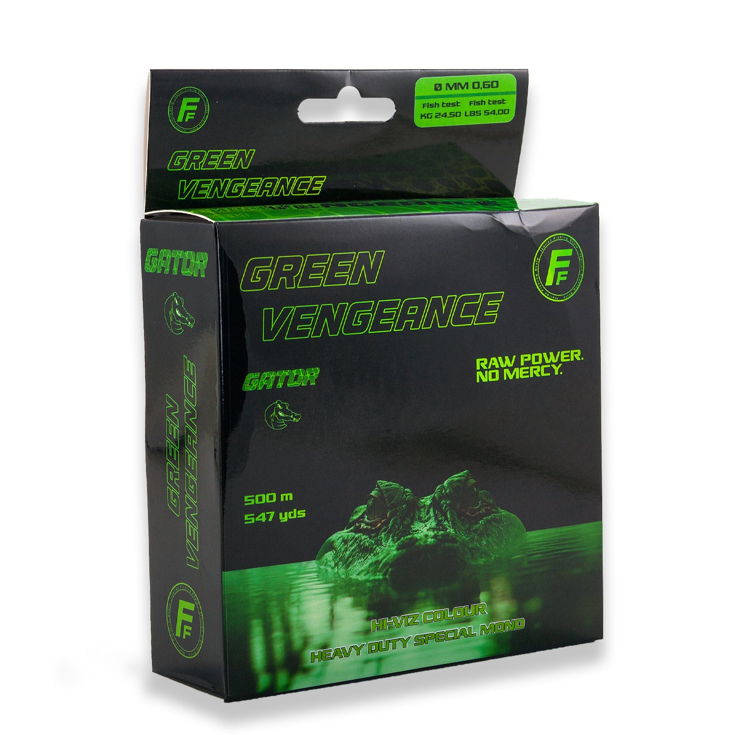 Monofilo Fishing Ferrari Gator Green Vengeance 500M - Moq 10