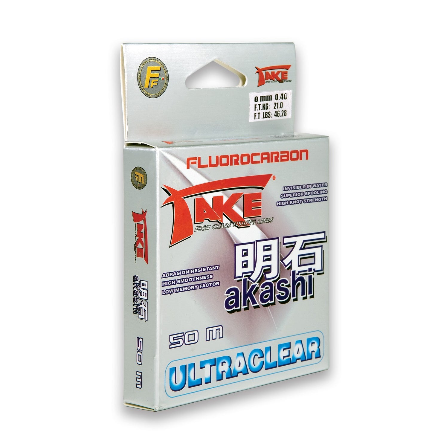 Fishing Ferrari Take Akashi Fluorcarbon 50 m - Mindestbestellmenge 10