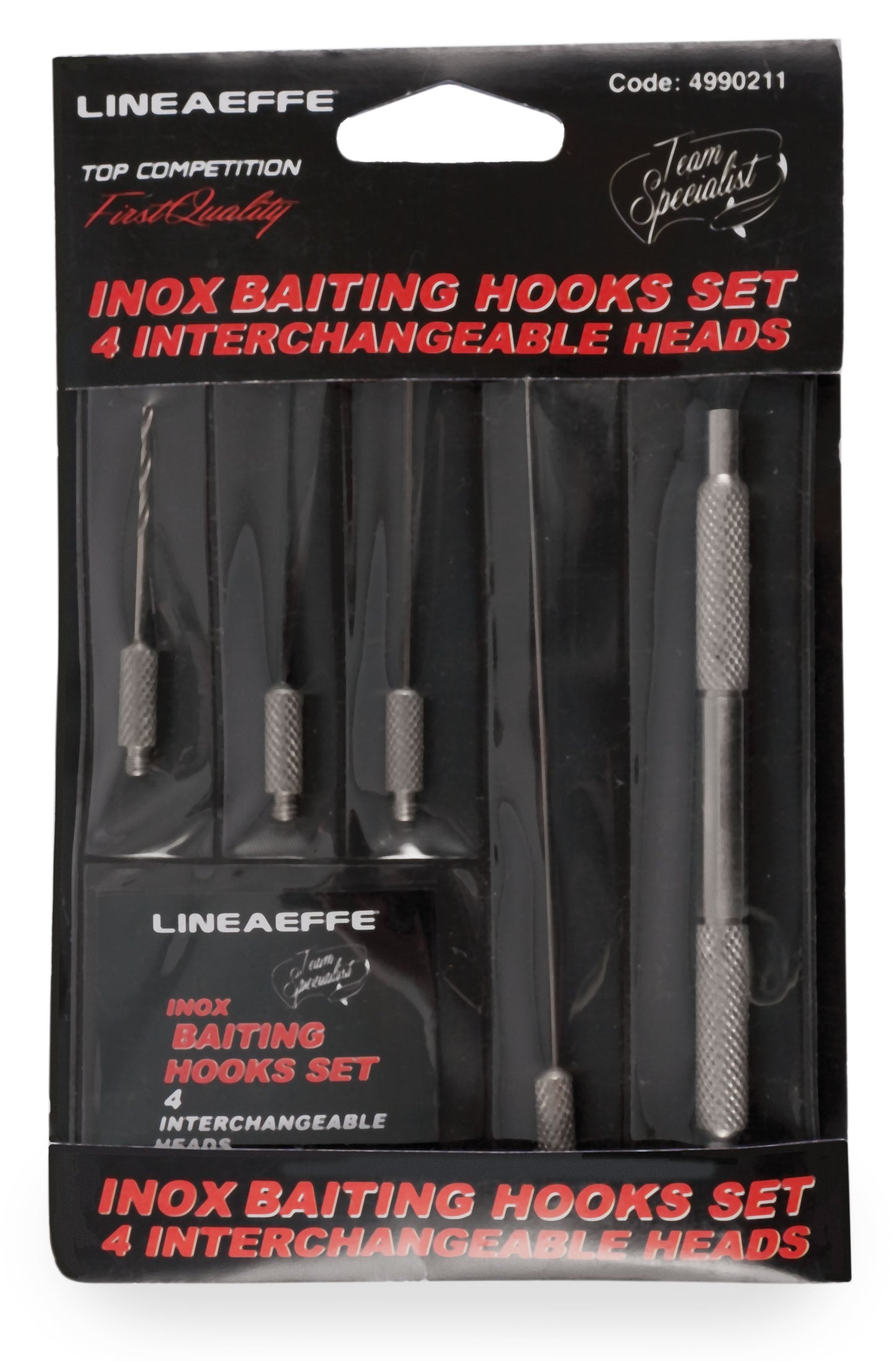 Lineaeffe Équipe Spécialiste Ensemble Aiguilles 4 Têtes