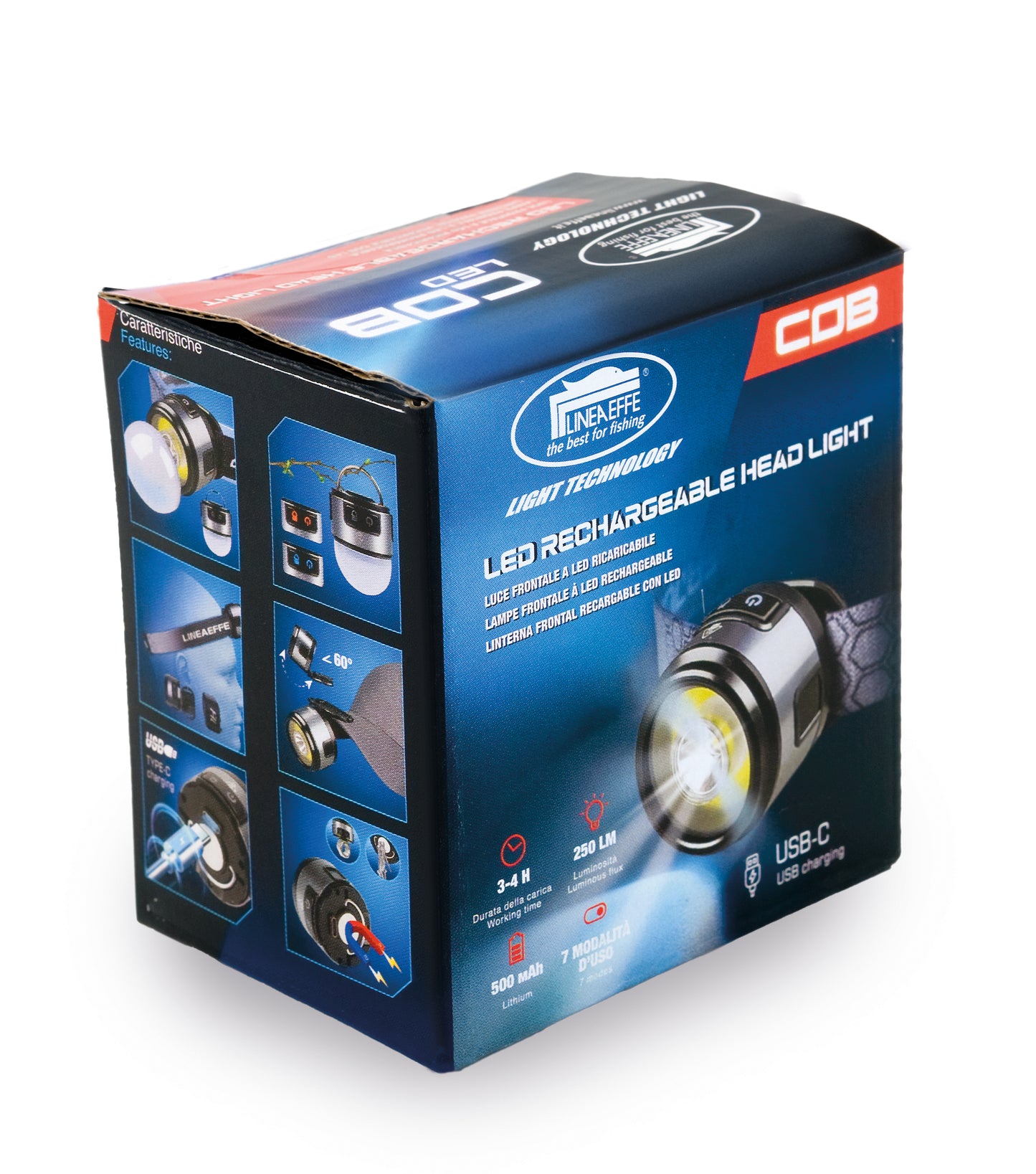 Lineaeffe Lampada Led Ricaricabile USB