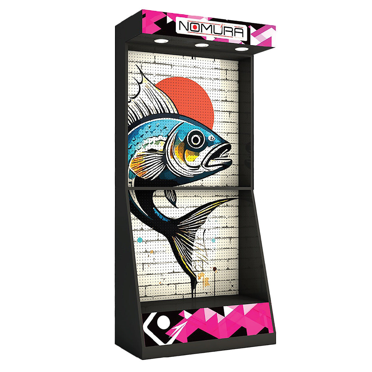 Espositore Nomura Da Parete Per Mulinelli