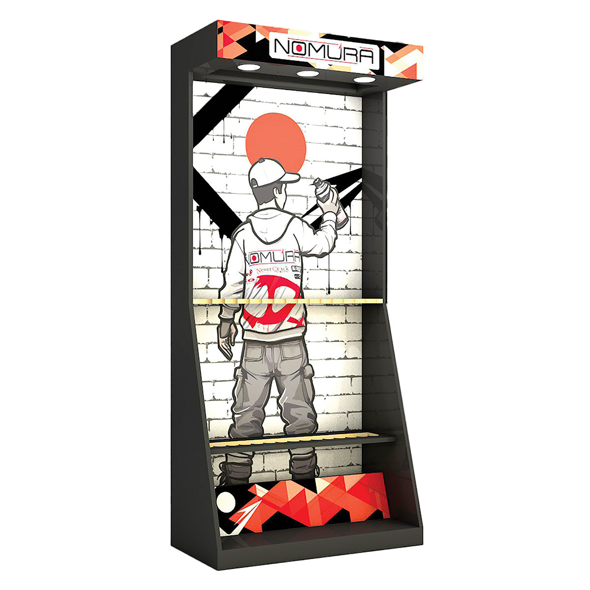 Espositore Nomura Da Parete Per Canne