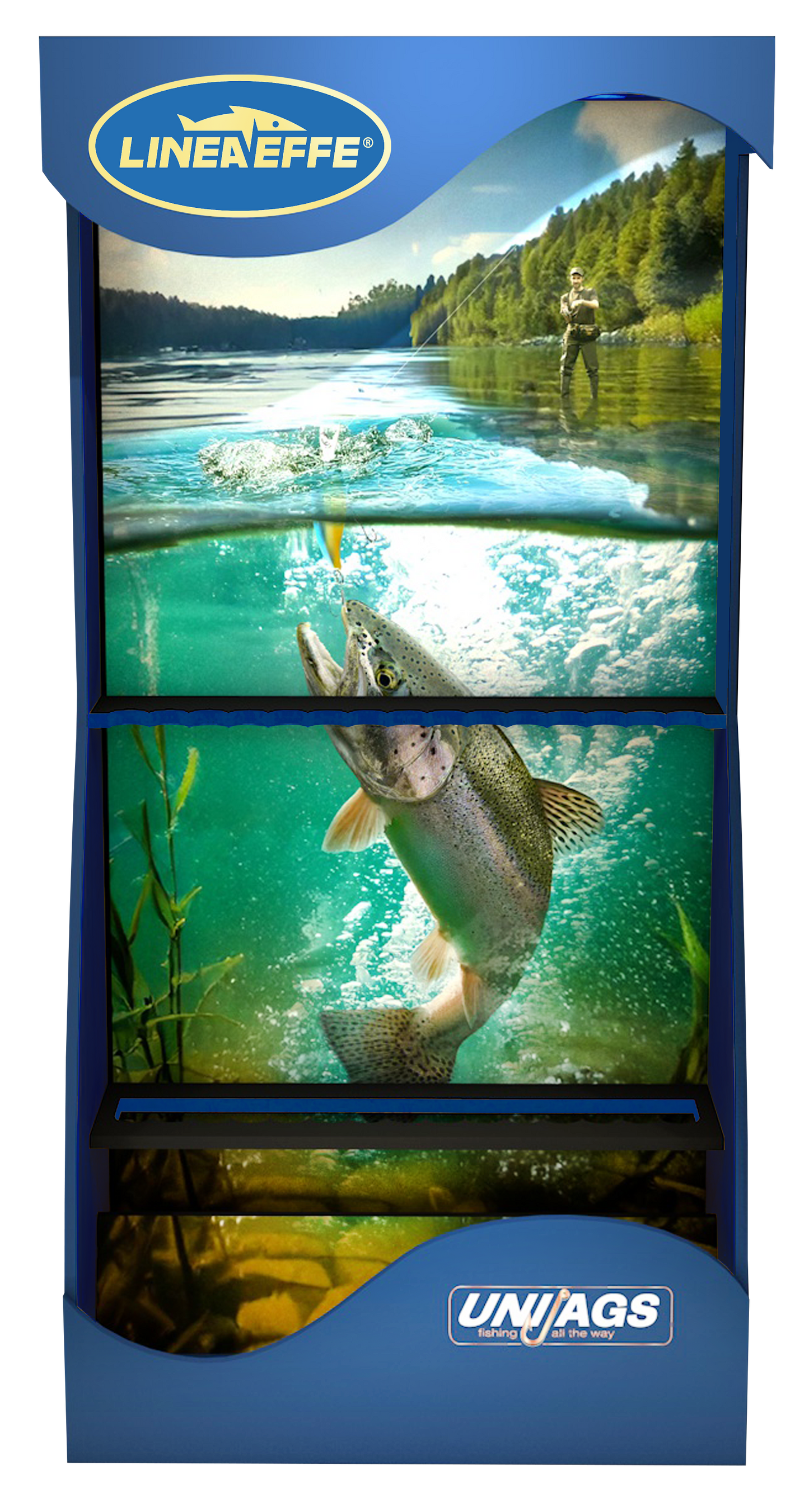 Espositore Lineaeffe Da Parete Per Canne