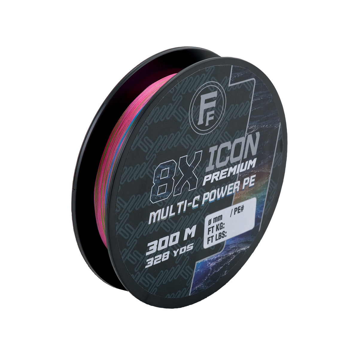 Fishing Ferrari Icon Premium 8X Power Multicolour 300 M