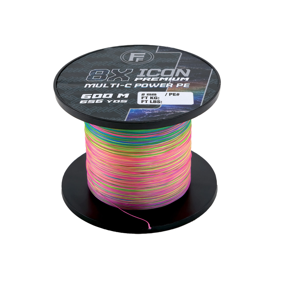 Fishing Ferrari Icon Premium 8X Power Multicolour 600 M