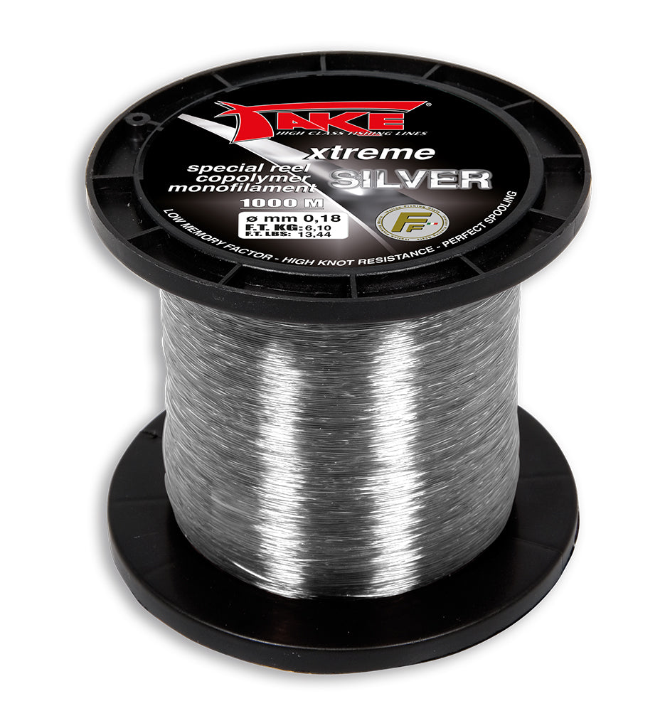 Fishing Ferrari Take Xtreme Silber 1000 m - MOQ 10