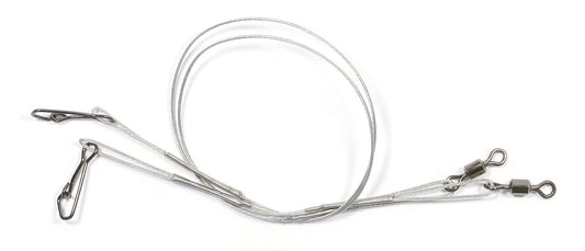Lineaeffe Card Stahlkabel   7x7 mit Wierbel  E Karabiner 