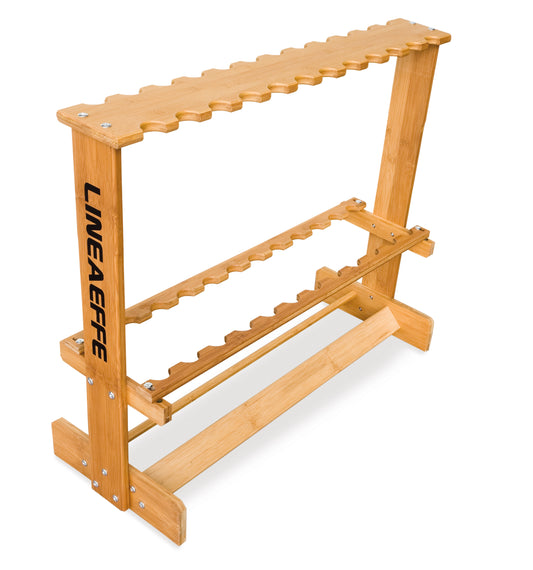 Lineaeffe Espositore in legno per canne