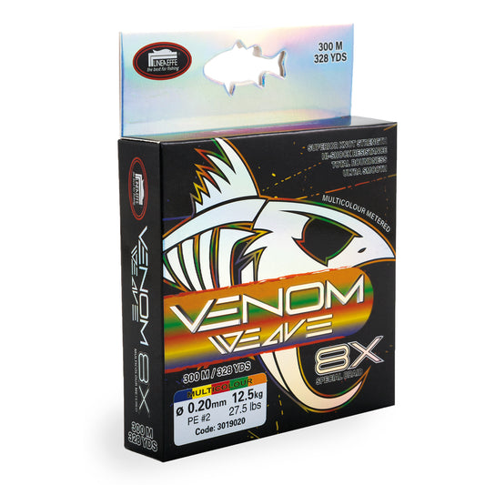 Trecciato Lineaeffe Venom Braided Multicolour 300M - Moq 10