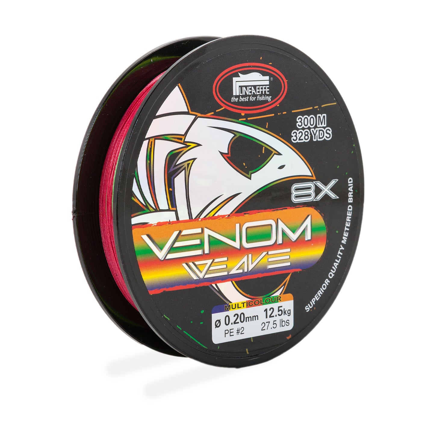 Trecciato Lineaeffe Venom Braided Multicolour 300M - Moq 10