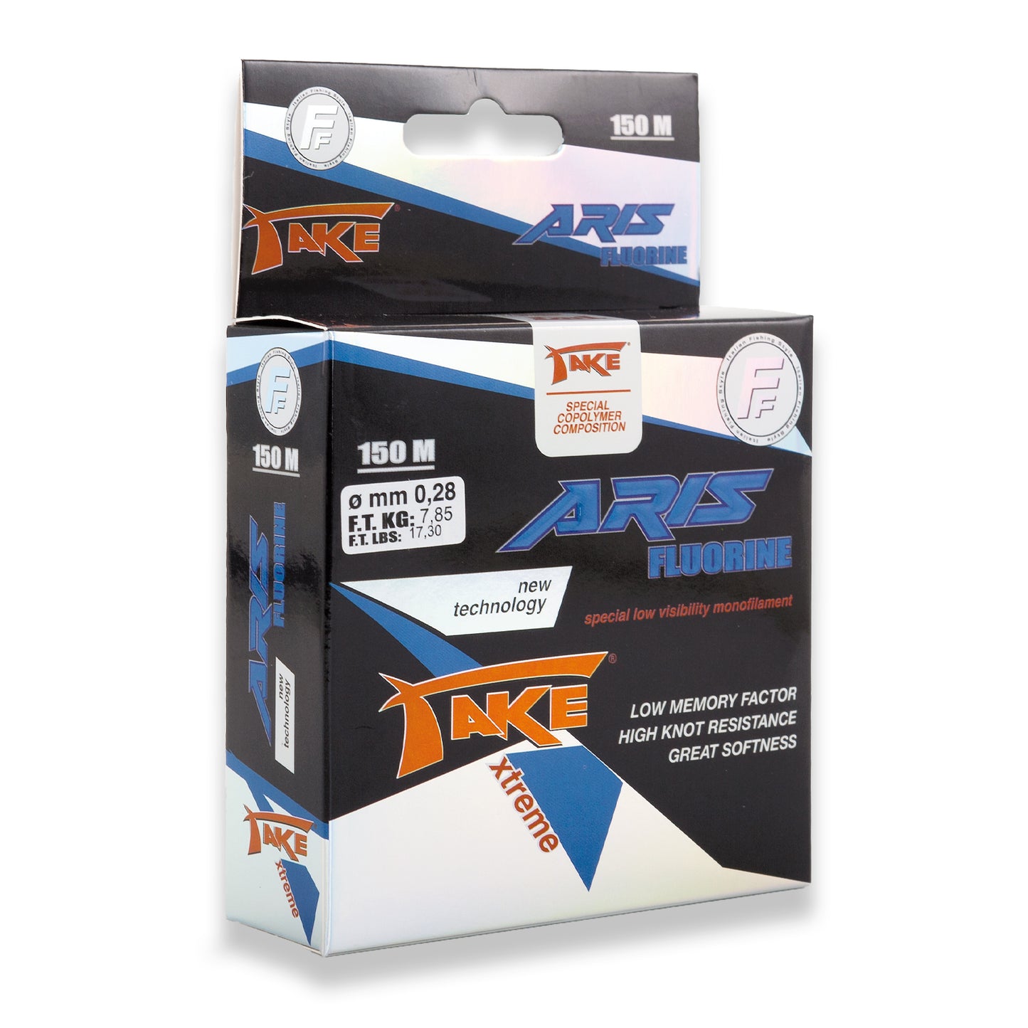 Monofilo Fishing Ferrari Take Aris Fluorine Natural Colour 150M - Moq 10