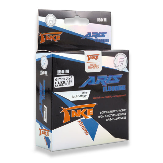 Fishing Monofilament Ferrari Take Aris Fluorine Natural Color 150M - Moq 10