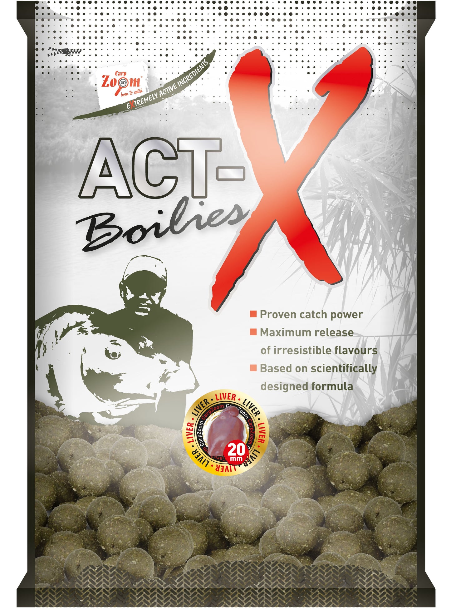Boilies Carp Zoom Act-X