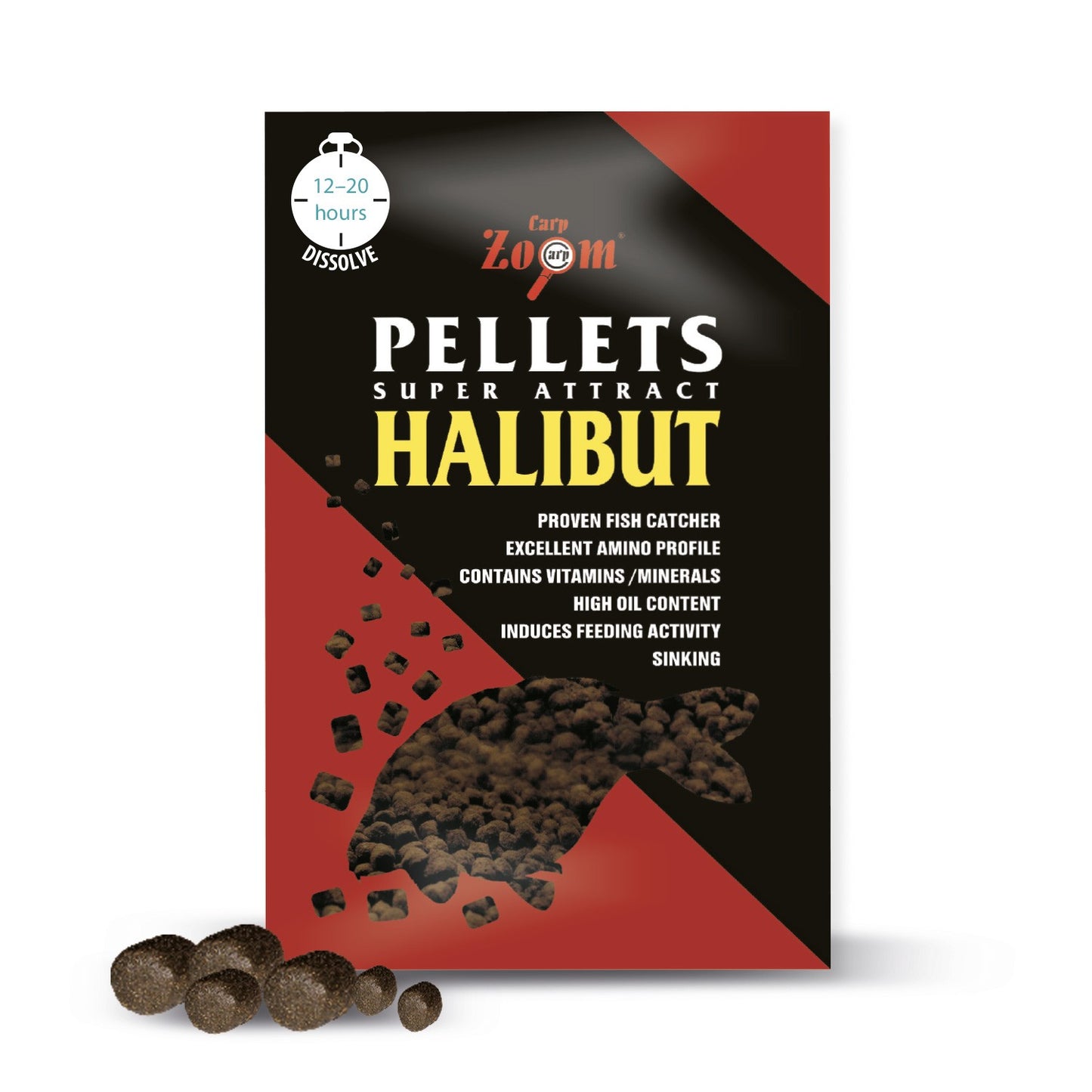 Carp Zoom Halibut Pellets