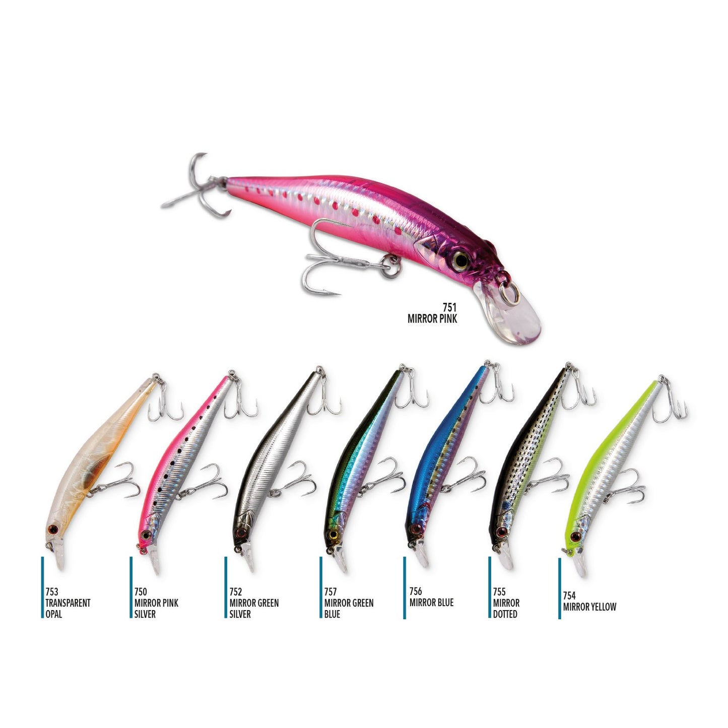 Nomura Alive Minnow Mirror Effect - MOQ 5