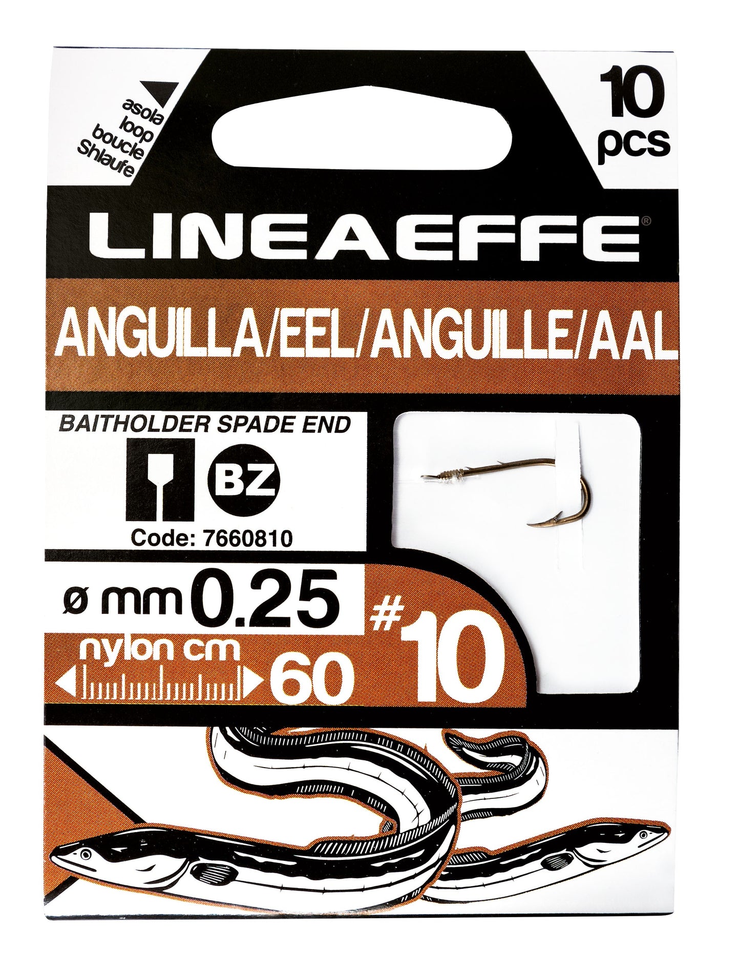 Booklet x 10 Eel hooks