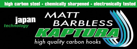 Fishing Ferrari Kaptura Matt Barbless Specialist