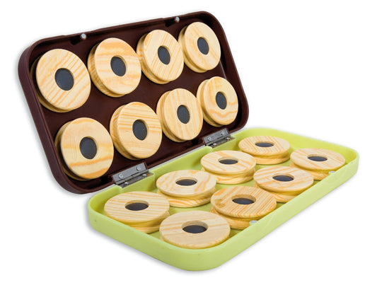 Lineaeffe Set 16 Vorfach-Rolle -Aufwinder Rotondi mit Box   Rechteckig     