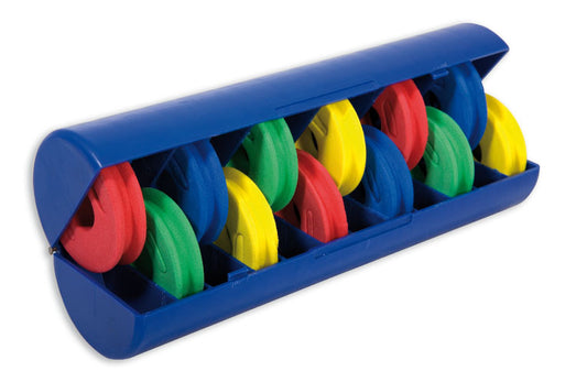 Lineaeffe Set 12 Avvolgilenza Rotondi Con Scatola Cilindrica