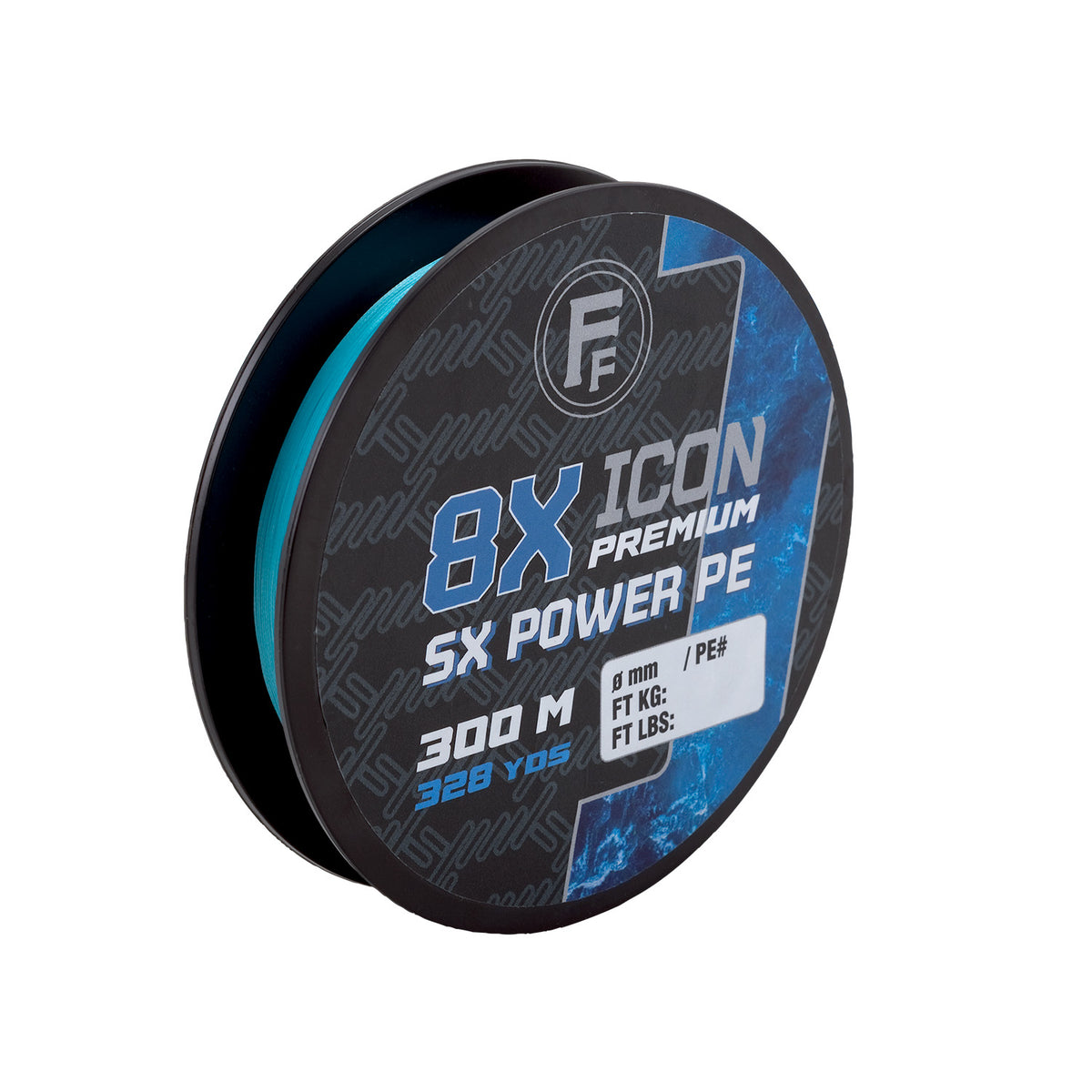 Fishing Ferrari Icon Premium 8X Sx Power Light Blue 300 M