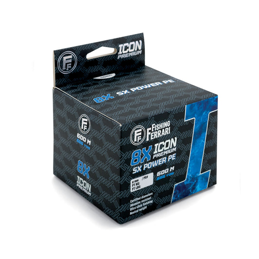 Fishing Ferrari Icon Premium 8X Sx Power Light Blue 600 M