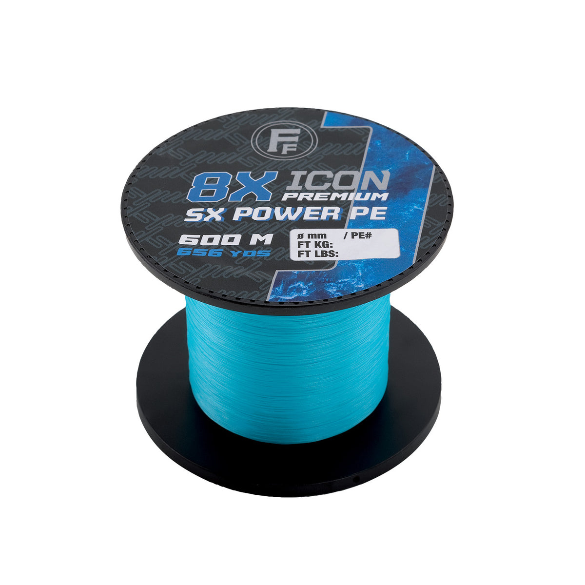 Fishing Ferrari Icon Premium 8X Sx Power Light Blue 600 M