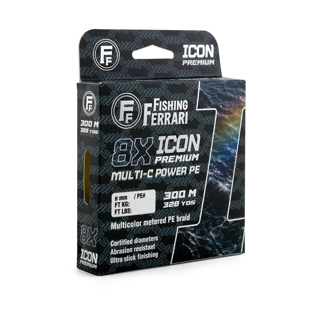 Fishing Ferrari Icon Premium 8X Power Multicolour 300 M