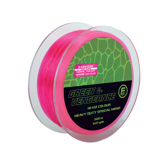 Fishing Ferrari Gator Green Vengeance Fluo Pink 500 M