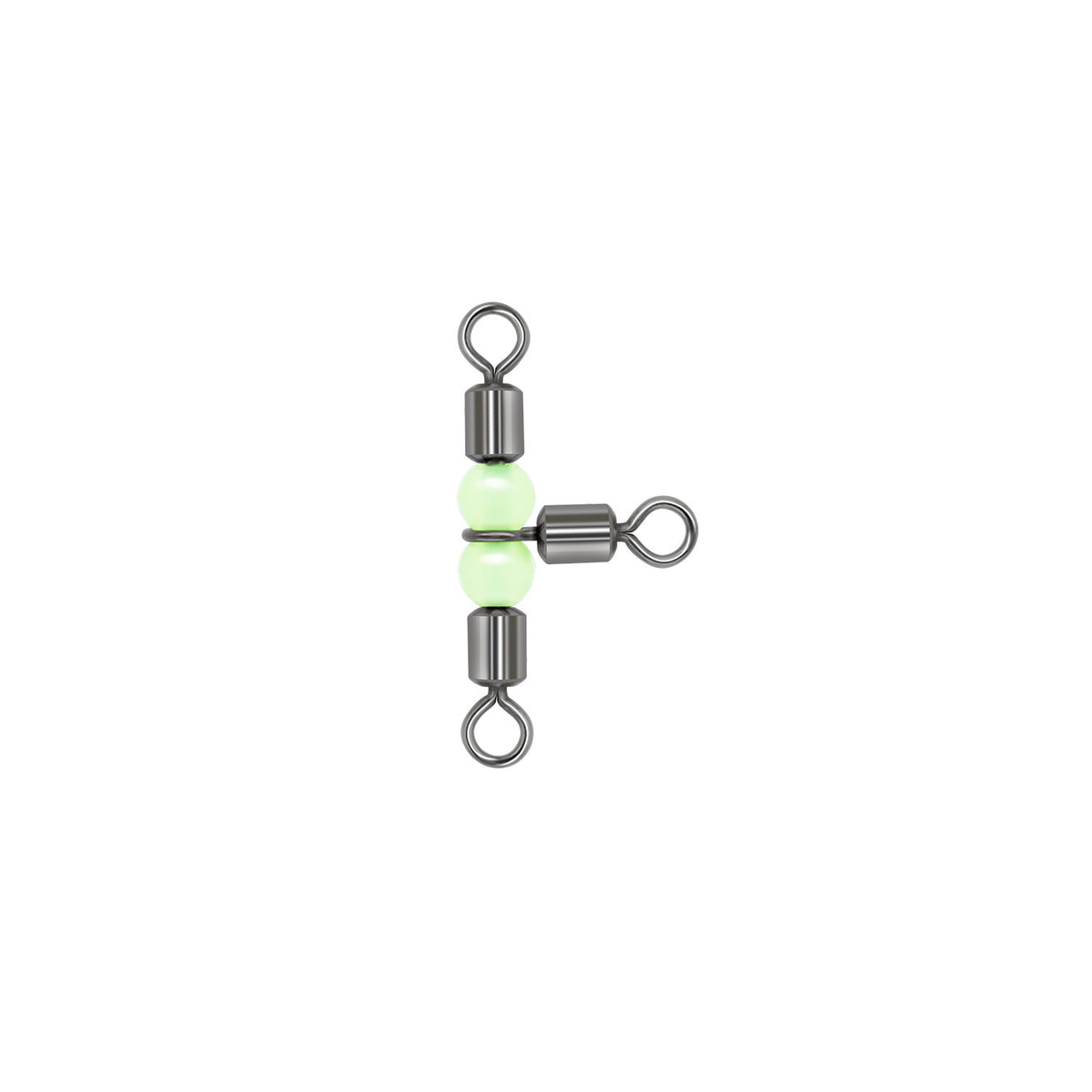Fishing Ferrari Cross-Line Swivel With Pearl Beads