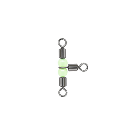 Fishing Ferrari Cross-Line Swivel With Pearl Beads
