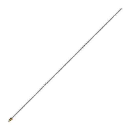 Lineaeffe Iron Stick One Meter With Brass Head