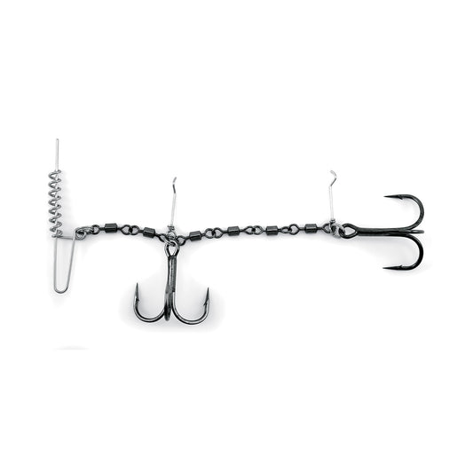 Nomura Double Swivel Chain Stinger Rig Size L Hook