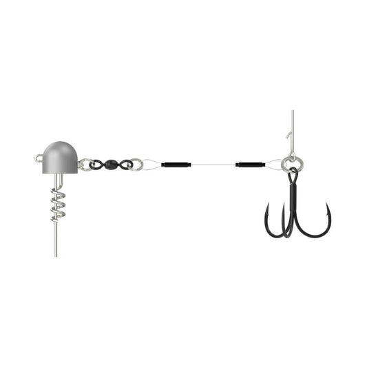 Nomura Lead Head Deep Stinger Rig Single Hook